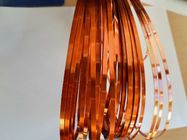 Self Bonding Polyurethane UEW Class 180 Rectangular Enameled Copper Wire Flat Ultra Fine Copper Wire