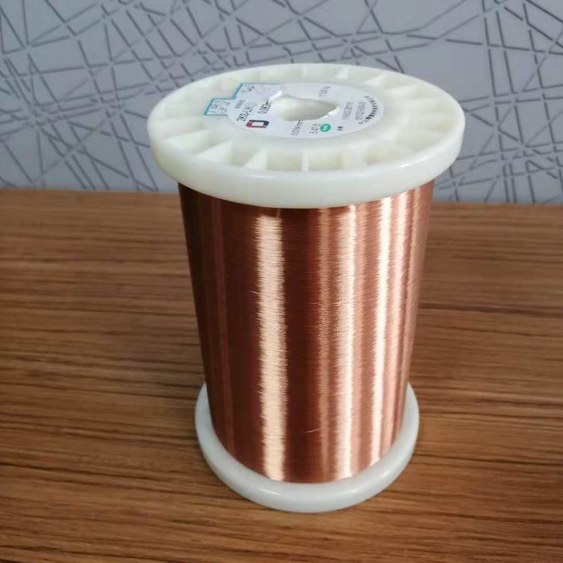 Hot Air Alcohol Awg42 Bondable Magnet Wire Polyurethane Enameled Copper