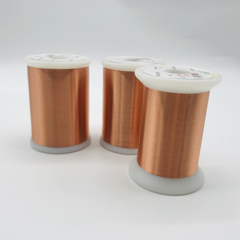 2uew 155 / 180 0.02mm Ultra Fine Enameled Copper Wire Solderable