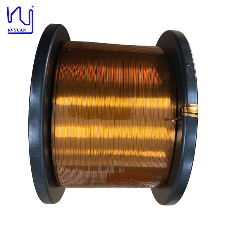 Superthin Flat Wire AIW 0.15mm Rectangular Enameled Copper Wire