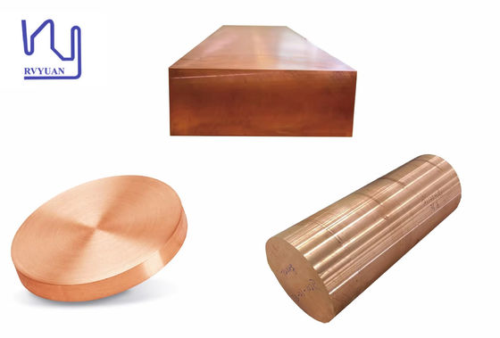 Ingotas de cobre puro 99,999% Ingotas de cobre fósforo