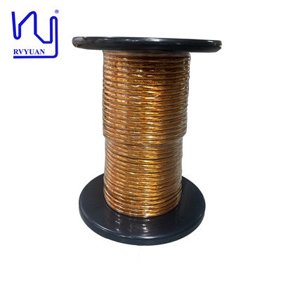Alambre Litz encintado de poliéster-imida 0.4mmx120 Alambre Litz de cobre para transformador