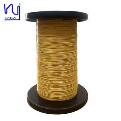 Cable litz personalizado 0.21 mm*7 ETFE Aislamiento TEFLON Strand Cobre Cobre para transformador
