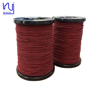 USTC Class 155 0.08mm*270 Insulated Silk Covered Copper Litz Wire 1100V Rated Voltage