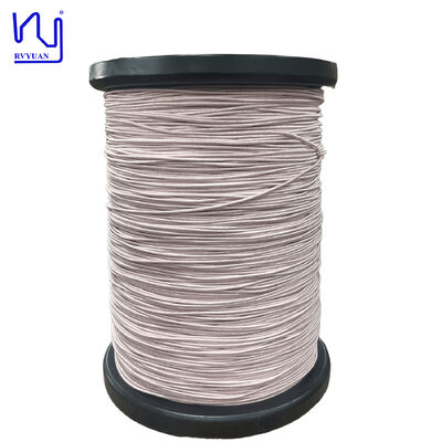USTC UEW Cable Litz cubierto de seda trenzado de 0,10 mm Cable magnético de alta frecuencia para bobinas de carga inalámbricas automotrices