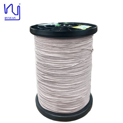 Alambre de cobre Litz de los filamentos múltiples de 2USTC-F 0.1mmx150 para el transformador