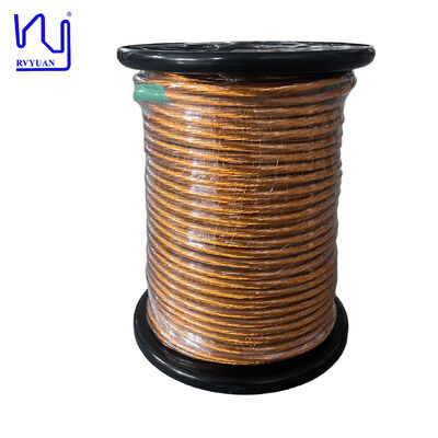 3000/38 AWG alambre de Litz con cinta con resistencia a alto voltaje y max.8.23 mm para las bobinas de los transformadores