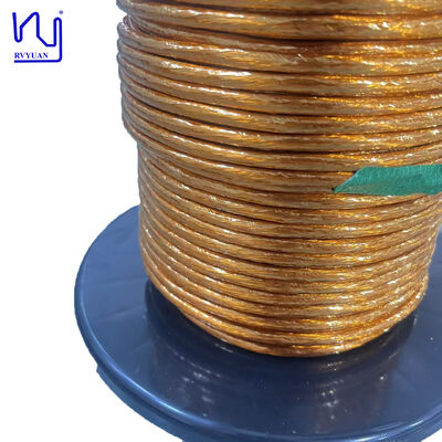2UEW-H-F 0,32 mm x 156 hebras de alta tensión PI cable de Litz con cinta con tensión de ruptura de 6000V para sistemas de seguridad NEV