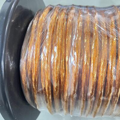 Cable de cobre litz de 6KV de tensión de ruptura, 250 hilos, aislamiento de alta frecuencia para bobinado de transformador