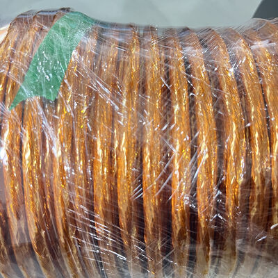 Cable Litz de Cobre Esmaltado con Aislamiento de PI, Clase H 250/0.32mm, con Estabilidad Térmica para Bobinas de Vehículos Eléctricos