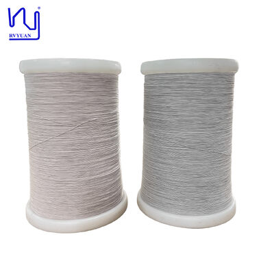 2USTC-H 19 Hilos 42AWG Seda Natural Cubierta Cobre Litz Cable para Cable de Audio de Alta Gama