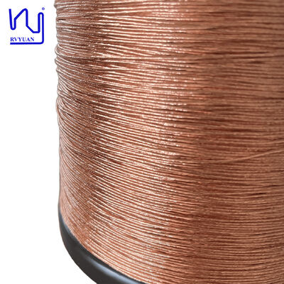 180°C Temperatura máxima 0.1mm Diámetro del alambre 60 hebras de cobre Litz alambre para aplicaciones de alta frecuencia