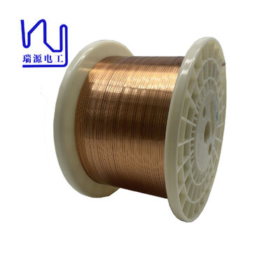 Cable de cobre plano esmaltado AIW autoadhesivo de 0,70x2 mm para componentes OEM/ODM