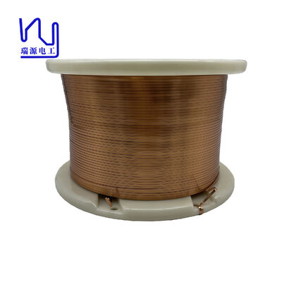Certificado UL 0.8X3.0mm AIW Polyimide Imide Cable de cobre plano esmaltado para enrollamiento automotriz