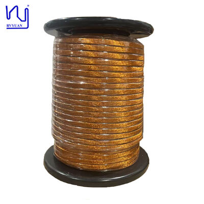 0.10x3175 ((8.7x5.5mm) Profiled Polyimide Taped Copper Stranded Litz Wire With Higher Filling Factor es el más grande de todos los filtros de cobre.