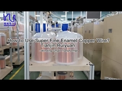 El alambre del imán de PolyurethaneSoldering esmaltó el alambre de enrrollamiento de cobre