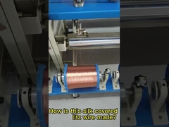 La seda de nylon de alta frecuencia de encargo cubrió el alambre trenzado de cobre del litz