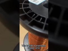 0.13m m esmaltaron el alambre del alambre de cobre FIW para la bobina del transformador